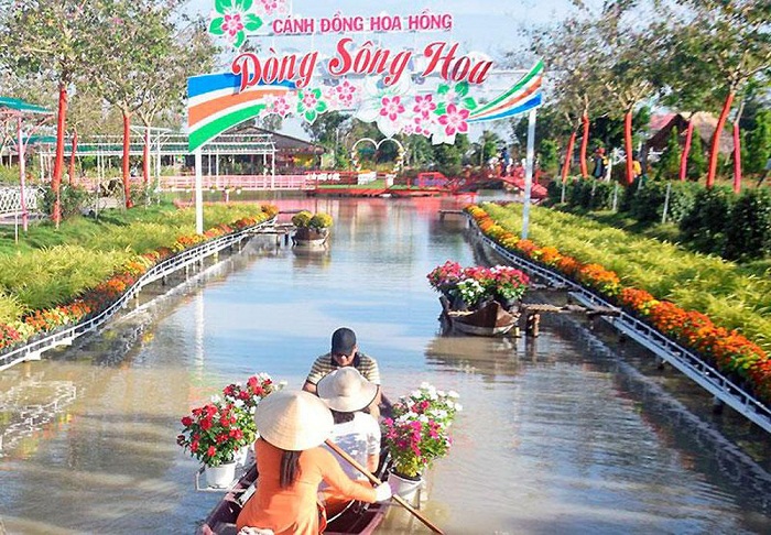 Làng hoa Sa Đéc trong Tuần lễ Văn hóa Du lịch tỉnh Đồng Tháp
